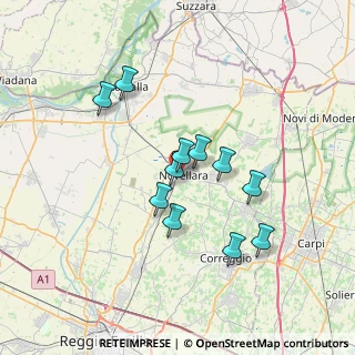 Mappa Via S. Pertini, 42017 Novellara RE, Italia (5.95545)
