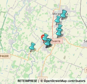 Mappa Via della Libertà, 41032 Cavezzo MO, Italia (2.65364)