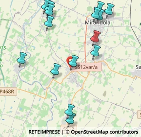 Mappa Via della Libertà, 41032 Cavezzo MO, Italia (5.939)