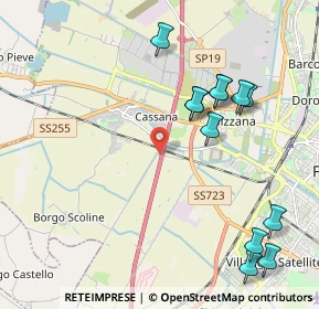 Mappa Via Catena, 44124 Ferrara FE, Italia (2.35083)