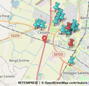 Mappa Via Catena, 44124 Ferrara FE, Italia (2.165)