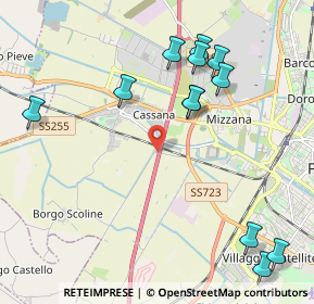 Mappa Via Catena, 44124 Ferrara FE, Italia (2.44167)