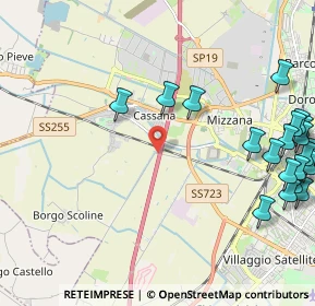 Mappa Via Catena, 44124 Ferrara FE, Italia (2.9935)