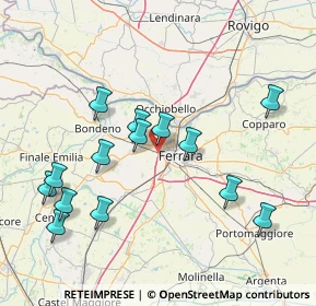 Mappa Via Catena, 44124 Ferrara FE, Italia (16.365)