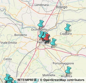 Mappa Via Cosmè Tura, 44121 Ferrara FE, Italia (24.2175)