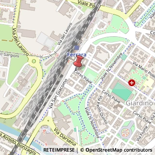Mappa 44122 Ferrara FE, Italia, 44122 Ferrara, Ferrara (Emilia Romagna)