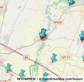 Mappa Via Montefiorino, 43058 Sorbolo PR, Italia (6.428)