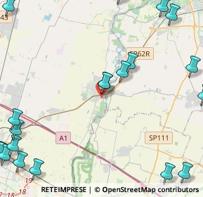 Mappa Via Montefiorino, 43058 Sorbolo PR, Italia (6.9015)