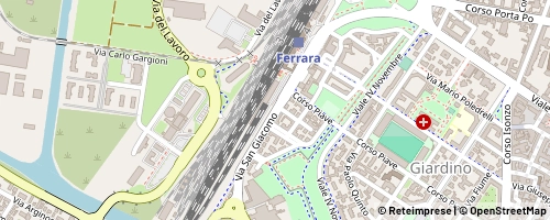 Mappa Ferrara