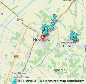 Mappa Via P. Togliatti, 42017 Novellara RE, Italia (2.01364)
