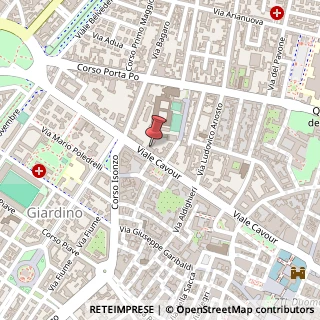 Mappa Viale Cavour, 142, 44121 Ferrara, Ferrara (Emilia Romagna)