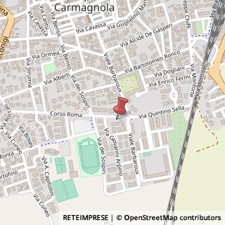 Mappa Corso Roma, 46, 10022 Carmagnola, Torino (Piemonte)