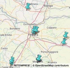 Mappa Via Don Giuseppe Zanardi, 44123 Ferrara FE, Italia (20.82455)