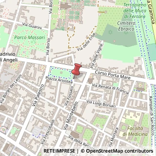 Mappa Piazza Ariostea, 7, 44121 Poggio Renatico, Ferrara (Emilia Romagna)