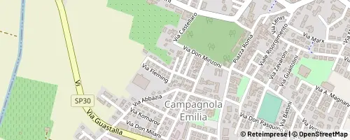 Mappa Campagnola Emilia