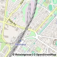 Mapa Ferrara