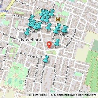 Mappa Via Papà Cervi, 42017 Novellara RE, Italia (0.2545)