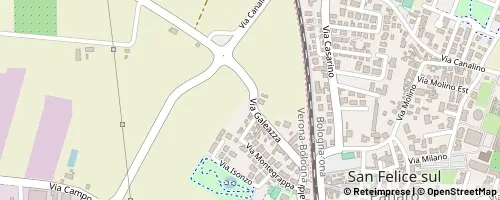 Mappa San Felice sul Panaro