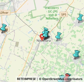 Mappa 42017 Novellara RE, Italia (6.1225)