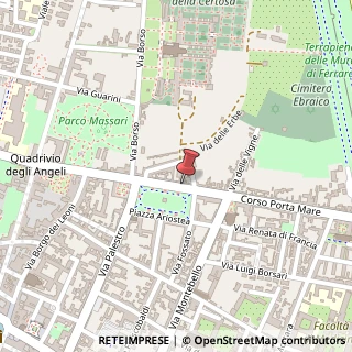 Mappa Corso Porta Mare, 27, 44121 Ferrara, Ferrara (Emilia Romagna)