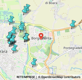 Mappa Via Maria Bellonci, 44123 Ferrara FE, Italia (1.3475)