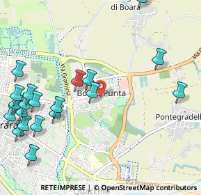 Mappa Via Maria Bellonci, 44123 Ferrara FE, Italia (1.3925)