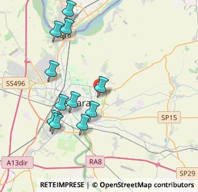 Mappa Via Maria Bellonci, 44123 Ferrara FE, Italia (3.93)