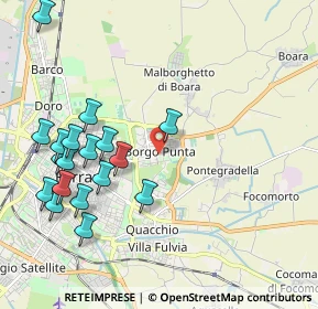 Mappa Via Maria Bellonci, 44123 Ferrara FE, Italia (2.32833)