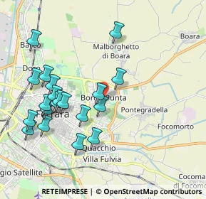 Mappa Via Maria Bellonci, 44123 Ferrara FE, Italia (2.0795)