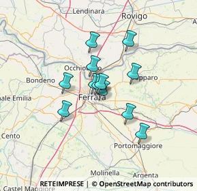 Mappa Via Maria Bellonci, 44123 Ferrara FE, Italia (9.27417)