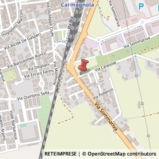 Mappa Piazzale Dei Ciliegi, 3, 10022 Carmagnola, Torino (Piemonte)
