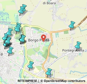 Mappa Via Maria Waldmann Massari, 44123 Ferrara FE, Italia (1.5115)