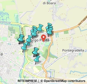 Mappa Via Maria Waldmann Massari, 44123 Ferrara FE, Italia (0.6935)