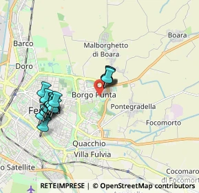 Mappa Via Maria Waldmann Massari, 44123 Ferrara FE, Italia (1.815)
