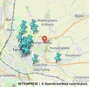 Mappa Via Maria Waldmann Massari, 44123 Ferrara FE, Italia (1.978)