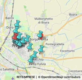 Mappa Via Maria Waldmann Massari, 44123 Ferrara FE, Italia (2.1615)