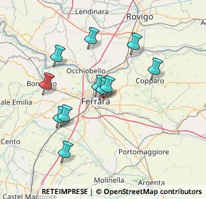 Mappa Via Maria Waldmann Massari, 44123 Ferrara FE, Italia (12.93273)