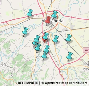 Mappa 15073 Castellazzo Bormida AL, Italia (5.95538)