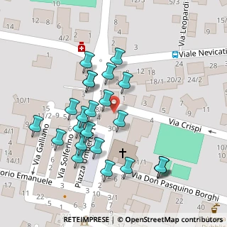 Mappa Piazza Umberto I, 42028 Poviglio RE, Italia (0.05696)