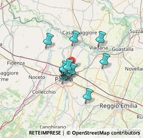 Mappa Ugozzolo, 43122 Parma PR, Italia (8.71077)