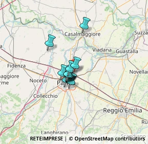Mappa Ugozzolo, 43122 Parma PR, Italia (7.06833)