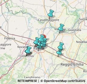 Mappa Ugozzolo, 43122 Parma PR, Italia (10.43857)