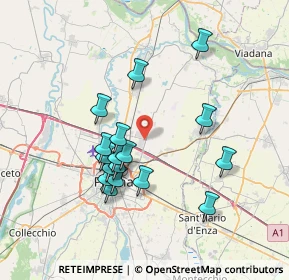 Mappa Ugozzolo, 43122 Parma PR, Italia (6.64059)