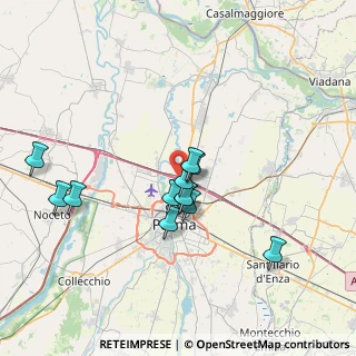 Mappa Via Lelio Guidotti, 43122 Parma PR, Italia (6.39)