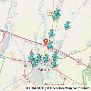 Mappa Via Lelio Guidotti, 43122 Parma PR, Italia (3.81)