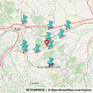 Mappa SP 63, 14030 Rocchetta Tanaro AT, Italia (6.82273)