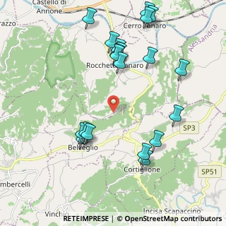 Mappa SP 63, 14030 Rocchetta Tanaro AT, Italia (2.315)