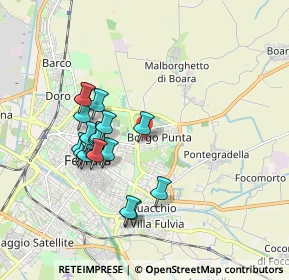 Mappa Via Giovanni XXIII, 44123 Ferrara FE, Italia (1.67053)