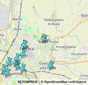Mappa Via Giovanni XXIII, 44123 Ferrara FE, Italia (2.98583)