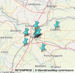 Mappa Via Giovanni XXIII, 44123 Ferrara FE, Italia (7.19273)